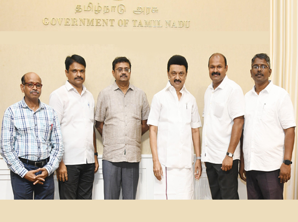 கணினி ஆசிரியர்கள் சங்க நிர்வாகிகள் – மாண்புமிகு முதலமைச்சர் மு.க.ஸ்டாலினுக்கு நன்றி