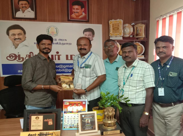 ஆசிரியர் மனசு திட்ட ஒருங்கிணைப்பாளருடன் சந்திப்பு
